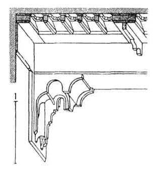 Формы и пропорции в мусульманской архитектуре. Плотничьи и столярные работы. Потолок дворца в Палермо