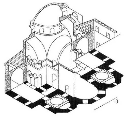 Церкви Византийской империи. Церковь св. Софии в Салониках