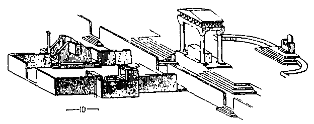 Церковная архитектура IV - X веков. Внутреннее устройство церквей. Расположение церкви св. Климента в Риме