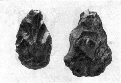 Каменные орудия. Ручные топоры мустьерского периода