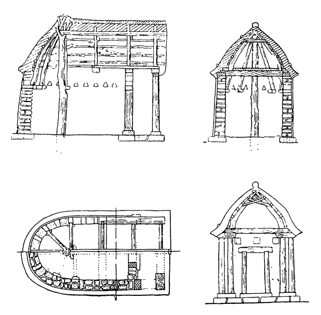 Конструкция древнегреческого дома