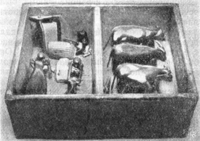 Кахун. Модель скотного двора из гробницы Мекет-Ра. (Музей в Каире)