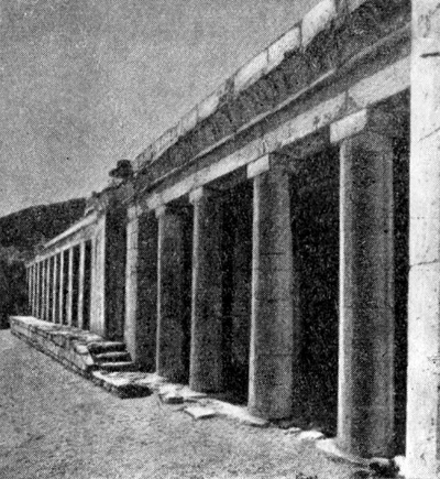 Дейр-эль-Бахри. Храм Хатшепсут. Северная колоннада