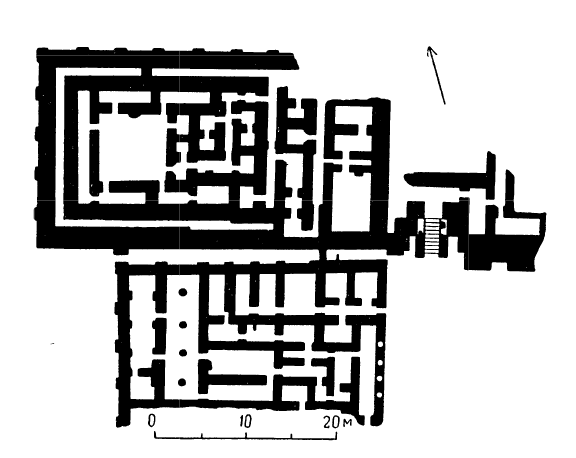 Киш. Дворец «А», середина III тысячелетия до н. э.