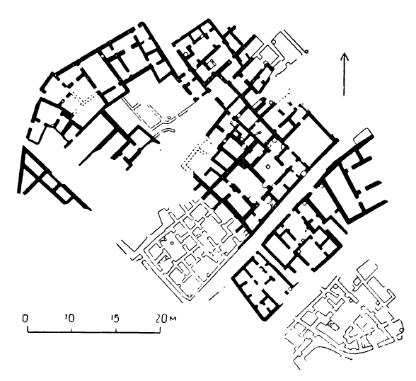 Эшнунна, III тысячелетие до н. э. План жилых кварталов