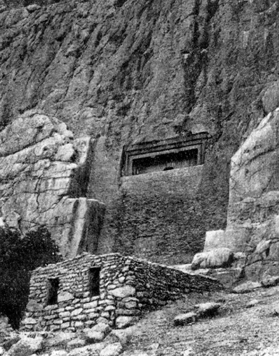 Сарпул. Гробница Дукан-и-Дауд, конец VII — начало VI вв. до н. э. Общий вид