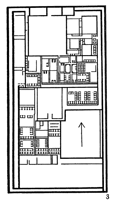 Чан-Чан, XIII—XV вв. 3 — второй дворец