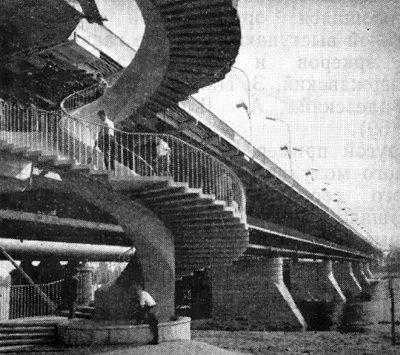 Варшава. Двухъярусный мост через Вислу