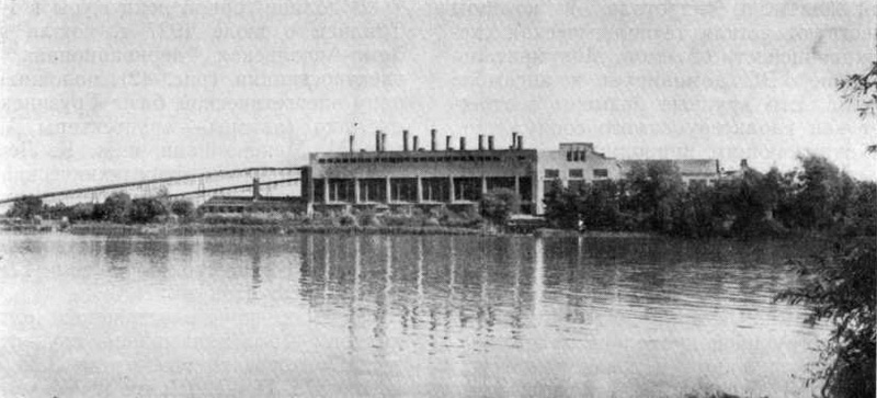 Шатурская ГЭС. Инж. Г. Красин. 1925 г. Общий вид