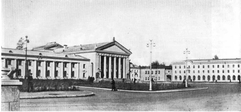 Ангарск. Панорама площади Ленина