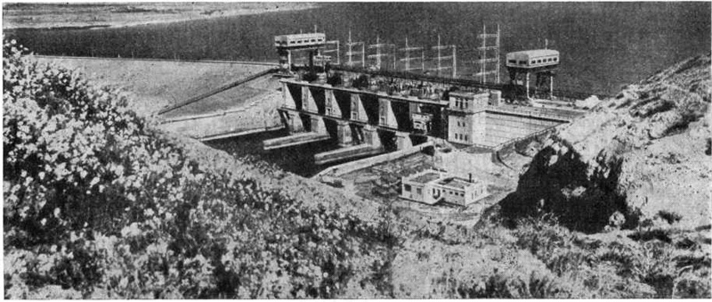 Таджикская ССР. Кайрак-Кумская ГЭС