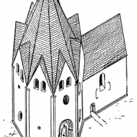 Церковь св. Духа в Висби. Реконструкция