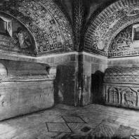 Мавзолей Галлы Плацидии в Равенне. 2-я четверть 5 век. Внутренний вид