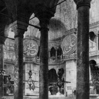 Храм св. Софии в Константинополе. Внутренний вид