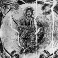 Христос во славе. Роспись купола церкви св. Софии в Охриде, 1-я половина 11 века