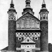 Благовещенская церковь в Супрасле. 1509-1510. Вид с запада