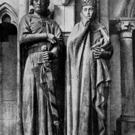 Эккегард и Ута. Скульптурная группа собора в Наумбурге