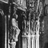 Собор Сант Яго де Компостела. Скульптура Портика славы. 1183 г.