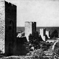 Городская стена в Висби. Конец 13 века