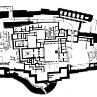 План дворца в Тиринфе