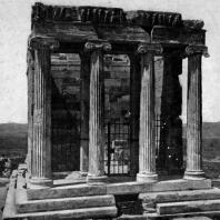Калликрат. Храм Ники Аптерос. Вид с востока