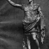 Статуя Августа с виллы Ливии в Прима Порта. Мрамор. Начало 1 в. н. э. Рим. Ватикан