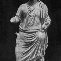 Статуя проповедующего Христа. Мрамор. 3—4 вв. Рим. Музей Терм