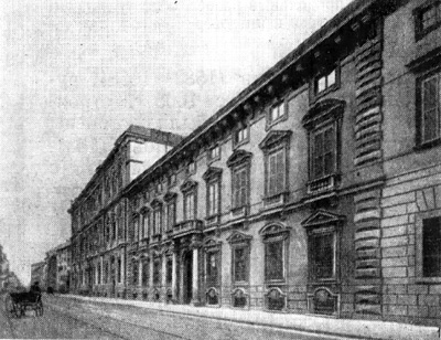 Барокко в архитектуре Италии. Милан: 1 — палаццо Аннони, 1631 г.