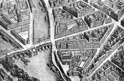 Архитектура Франции. Париж. 1 — Пон-Неф, 1578—1606 гг., Дезиль