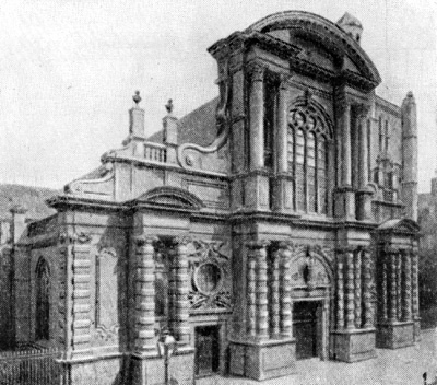 Архитектура Франции. Гавр, церковь Нотр-Дам, 1606—1608 гг.