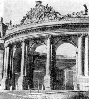 Архитектура Франции. Замок Шантильи, департамент Уаза: 1 — манеж, 1719—1740 гг., Ж. Д’Обера