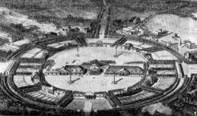 Архитектура Франции. Промышленные города: Шо, 1773 г., Леду