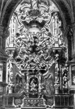 Архитектура Испании: Толедо. Капелла Эль Транспаренте, начата в 1721 г., Н. Томэ. Интерьер