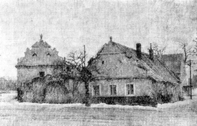 Архитектура Чехии: Бохнице близ Праги. Сельские жилые дома, 1777 г.