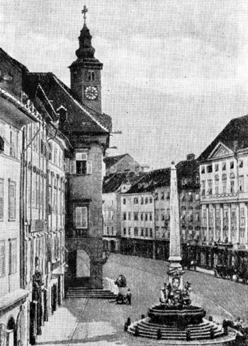 Архитектура Словении: Любляна. Ратуша, 1720-е годы, Г. Мачек
