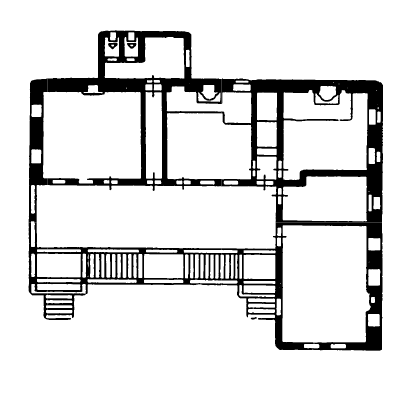 Архитектура Греции: Арта. План жилого дома