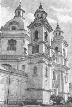 Архитектура Литвы: Пажайслис. Храм, 1667—1712 гг., Л. Фредо