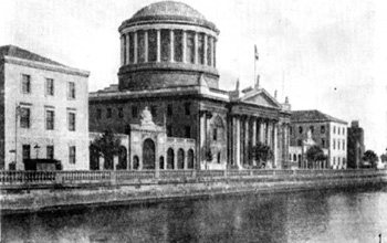 Архитектура Ирландии: Дублин. 1 — здание Четырех коллегий, 1776—1796 гг., Д. Гэндон
