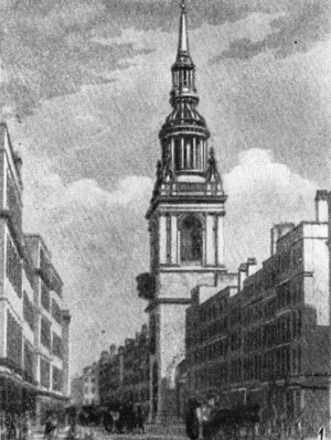 Рис. 41. Лондон: 1 — Сент-Мэри-ле-Боу, 1670—1677 гг., К. Рен