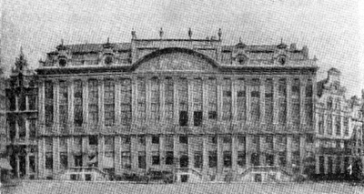Архитектура Бельгии: Брюссель, дом герцогов Брабантских, 1698 г., Г. де Брёйн