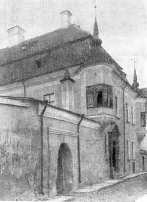 Архитектура Эстонии: Нарва. Дом Шварца, 1686 г., Ю. Тейфель