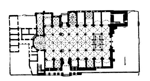 Архитектура Латинской Америки: Санто-Доминго. 2 — собор, 1512 — 1541 гг., план