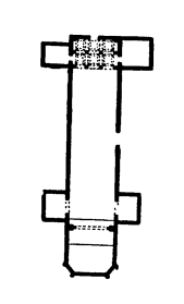 Архитектура Латинской Америки: Чукито. Церковь Асунсьон, 1590—1613 гг. План