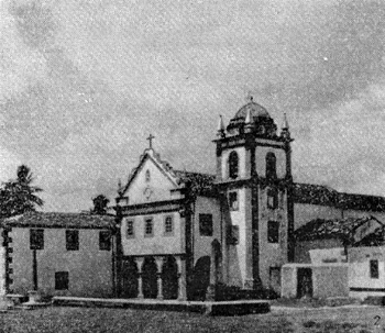 Архитектура Латинской Америки: Ипухука. Церковь францисканского монастыря, 1660-е годы