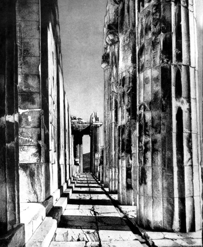 Архитектура Древней Греции. Афины. Акрополь. Парфенон, 447—438 гг. до н.э. Птерон