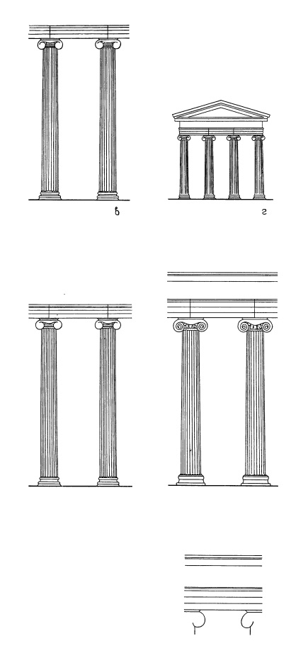 Архитектура Древней Греции. Сравнение ордеров: Пропилеи Акрополя. Храм Ники Аптерос