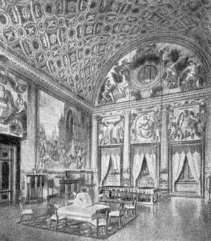 Архитектура эпохи Возрождения в Италии: Поджо а Кайяно. Вилла. Зал