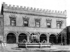 Архитектура эпохи Возрождения в Италии: Пезаро. Палаццо Префеттицио. Лучано да Лаурана
