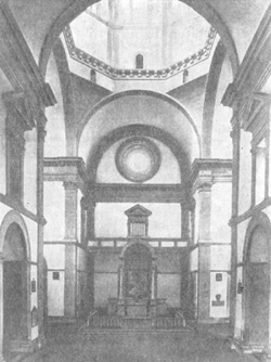 Архитектура эпохи Возрождения в Италии: Кортона (окрестности). Церковь Санта Мария дель Кальчинайо, 1485 г. Франческо ди Джорджо Мартини