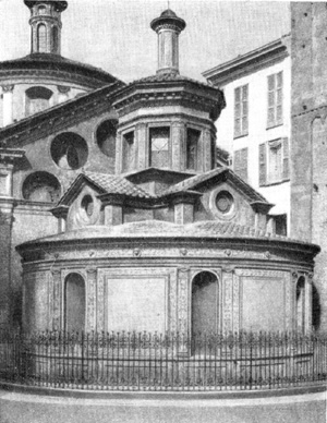 Архитектура эпохи Возрождения в Италии: Милан. Церковь Санта Мария прессо Сан Сатиро. Капелла